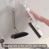 2-in-1 Multipurpose Cleaning Brush - Hard Bristle Crevice Brush, Multi-Angle Cleaning Tools Window Groove Brush With Rotating Head For Window Groove Tub Faucet Floor view 2