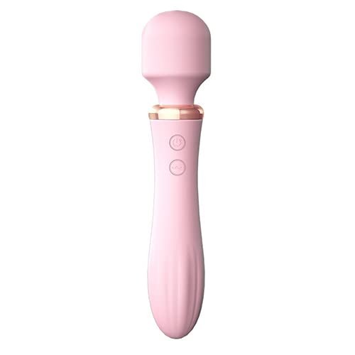 10 Modes Quiet Waterproof Bullet Massage Rod Powerful Mini Stick Portable Soft Ball for Women Pleasure, Handheld Travel Pocket Personal Bullet for Relax, Fast Delivery, Foot Massage Tool (Pink)