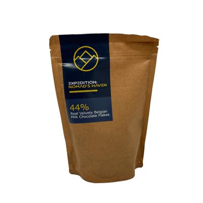 Luxury Hot Chocolate - Real 44% Belgian Milk Chocolate Flakes (250g)