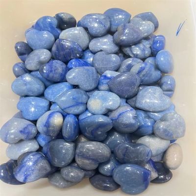 natural luster Home Natural Crystal Carved Multicolor Heart Shaped Love Gemstone Decoration DIY Jewelry Gift Reiki Craft (Color : Dark Brown, Size : 7-8CM)