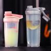 GraSky 700ML Gray Sports Protein Shaker Bottle: BPA-Free, Twist Cap, Resistant to Extreme Temperatures, Includes Shaker Balls - Perfect for Fitness and Workouts view 1