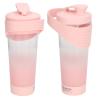 GraSky USB Rechargeable Electric Protein Shaker Bottle - Powerful 800ML, Vibrant Pink view 3