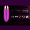 10 Modes Quiet Waterproof Bullet Massage Rod Powerful Mini Stick Portable Soft Ball for Women Pleasure, Handheld Travel Pocket Personal Bullet for Relax, Fast Delivery, Foot Massage Tool (Rose Red) view 4