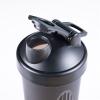 GraSky 600ml Portable Protein Shaker Bottle - Perfect for Gym, Fitness, and Sports - Shake up Your Protein Powder with Ease - Sleek Purple Design with Scale for Accurate Measurements view 4