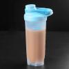 GraSky 700ML Portable Protein Shaker Bottle with Scale - Blue view 1