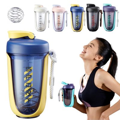 GraSky Yellow Stainless Steel Protein Shaker Bottle - 590ML, Dishwasher Safe & Stylish