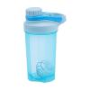 GraSky 500ml Portable Protein Shake Cup: Leak-Proof Water Bottle for Fitness, Gym, and Sports (Blue Color) view 1