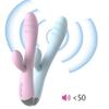 10 Modes Quiet Waterproof Bullet Massage Rod Powerful Mini Stick Portable Soft Ball for Women Pleasure, Handheld Travel Pocket Personal Bullet for Relax, Fast Delivery, Foot Massage Tool (C) view 3