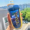 GraSky 590ML Yellow Protein Shaker Bottle with Wire Whisk Ball - Measure, Mix, and Go! view 1