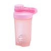 GraSky 500ml Pink Portable Protein Blender Shaker Bottle - Leak-Proof Water Bottle for Fitness, Gym, and Sports - Ideal for Workout Shakes view 1