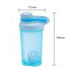 GraSky 500ml Pink Portable Protein Blender Shaker Bottle - Leak-Proof Water Bottle for Fitness, Gym, and Sports - Ideal for Workout Shakes view 3