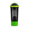 GraSky 700ml BPA-Free Plastic Whey Protein Shaker Bottle - Portable Gym Sports Water Bottle for Fitness Enthusiasts (Color: B) view 1