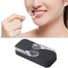 Portable Floss Dispenser, Automatic Dental Flosser Pick Organizer Case with 12 Dental Floss Picks, Refillable Floss Holder Box for Teeth Cleaning view 2