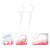 Portable Floss Dispenser, Automatic Dental Flosser Pick Organizer Case with 12 Dental Floss Picks, Refillable Floss Holder Box for Teeth Cleaning view 3