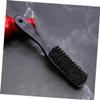 Mipcase 2pcs Men Beard Cleaning Brush Styling Bristle Beard Brush for Grooming Personal Care Supply view 4