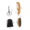 Mipcase 2 Sets Beard for Men Beard Shaving Tool and Caring Tool Kit Includes and Grooming view 2