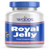 Royal Jelly Capsules from Woods Supplements | with Protein, Vitamins and Amino acids | Environmentally harvested | Each Capsule Contains 100mg Equivalent Whole Royal Jelly. (180) view 1