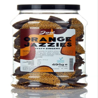 Just Treats Orange Jazzies Gift Jar