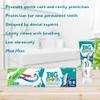 Kids Toothpaste Bundle with 3 Pack Big Teeth 6-8 Years 50ml Each and Kids Toothbrushes (Pack of 3) with Glameno Thank You Card view 3