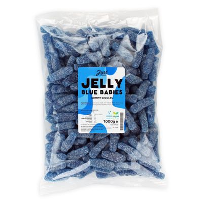 Just Treats Jelly Blue Babies (1kg Party Bag)