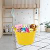 10 x Yellow Colour 42L Litre Large Flexi Tub Multi-Purpose Flexible Water Storage Container Toys Bucket Robust Polyethylene Flex Tub Trug Animal Feed Tub For Home Garden - MADE IN U.K view 4