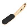 tinysiry Foot Scrubber, Glass Foot File Callus Remover with Handle,Toe Gap File Pedicure Tools Kit for Feet Golden view 1