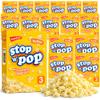 SOL 48pk Bulk Stop 'n' Pop Microwave Popcorn, Butter Flavoured Pop Corn Kernels, Easy to Prepare, Ideal for Sharing Fun Moments at Home & Family Movie Nights (16 Boxes with 3 Bags Per Box) view 1