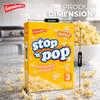 SOL 48pk Bulk Stop 'n' Pop Microwave Popcorn, Butter Flavoured Pop Corn Kernels, Easy to Prepare, Ideal for Sharing Fun Moments at Home & Family Movie Nights (16 Boxes with 3 Bags Per Box) view 2