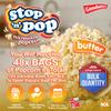 SOL 48pk Bulk Stop 'n' Pop Microwave Popcorn, Butter Flavoured Pop Corn Kernels, Easy to Prepare, Ideal for Sharing Fun Moments at Home & Family Movie Nights (16 Boxes with 3 Bags Per Box) view 3