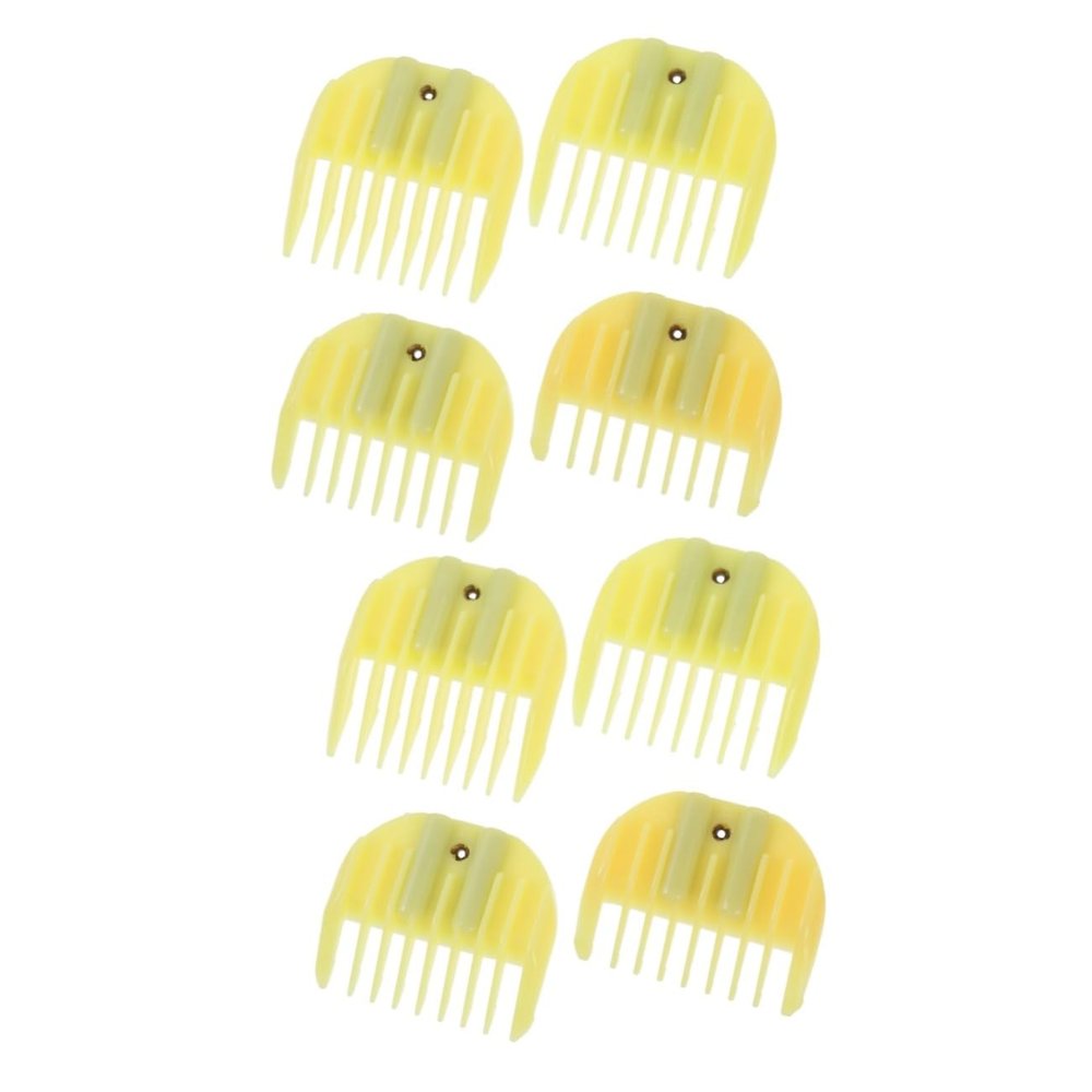 DOITOOL 8pcs Hair Clipper Comb Professional Cutting Trimmers Guide Combs Barber Accessories for Hair Trimmer Barber Accessories Random Color