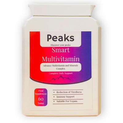 Advance Multivitamin - 34 Multivitamins & Minerals - Daily Complex for Men & Women - Vegan