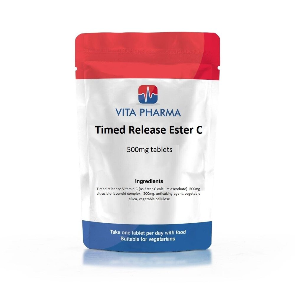 VITA PHARMA Timed Release Ester C 500mg 240 Tablets