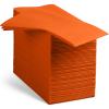 Linen-Feel Orange Paper Napkins - Decortive Cloth-Like Disposable Dinner Napkins - Soft And Absorbent Napkins for Thanksgiving, Party, Wedding, Bathroom Or Any Occasion. (Pack of 100) view 1