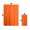 Linen-Feel Orange Paper Napkins - Decortive Cloth-Like Disposable Dinner Napkins - Soft And Absorbent Napkins for Thanksgiving, Party, Wedding, Bathroom Or Any Occasion. (Pack of 100) view 3