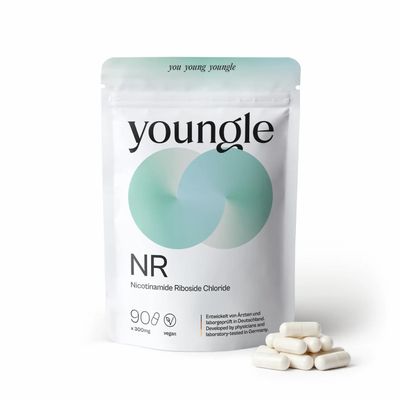 NAD+ Capsules 300 mg Nicotinamide Riboside (NR) High-Dose Anti-Aging Supplement & NAD+ Booster 90 Vegan Capsules Developed by Doctors NMN Replacement 3-Month Course