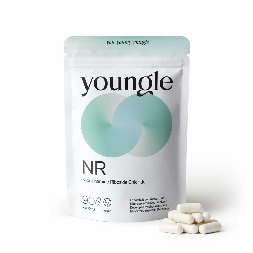 NAD+ Capsules 300 mg Nicotinamide Riboside (NR) High-Dose Anti-Aging Supplement & NAD+ Booster 90 Vegan Capsules Developed by Doctors NMN Replacement 3-Month Course
