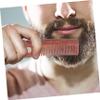 Beavorty Sandalwood Beard Comb Wooden Hair Comb for Grooming Beard Hair Travel Use view 2