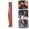 Beavorty Sandalwood Beard Comb Wooden Hair Comb for Grooming Beard Hair Travel Use view 3