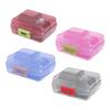 Mobestech 2pcs Portable Case Compartments Double Layer Seal Storage Container Holder for Camping Travel Medicine Organiser for Pill Box Day Medication Organizer for Travel Pill Box view 2
