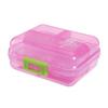 Mobestech 2pcs Portable Case Compartments Double Layer Seal Storage Container Holder for Camping Travel Medicine Organiser for Pill Box Day Medication Organizer for Travel Pill Box view 4