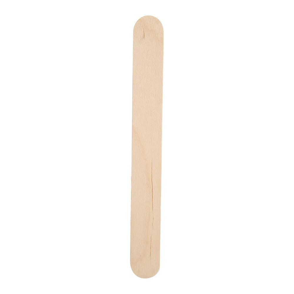 ANKROYU Wax Applicator Sticks, Wooden Epilation Wax Tool Hair, Wax Wood Body Hair Removal Sticks Applicator, Wood Craft Sticks for Hair Removal Eyebrow and Body