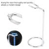 ANKROYU Razor Holder Stand, Universal Holder for Safety Razor Storage, Stainless Steel Safety Razor Stand, Simple Fast Drying Men Shaving Holder Base for Home or Barber Salon view 2