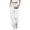 WILLBEST pj Bottoms Leggings for Women UK 3/4 Length Jeans Women mom Lounge Shorts Khaki Leggings Cosplay Skinny Leg Slim fit Cargo Pants Cargo Floral Print Boho ski Trousers Jeans Velour view 1
