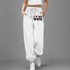WILLBEST pj Bottoms Leggings for Women UK 3/4 Length Jeans Women mom Lounge Shorts Khaki Leggings Cosplay Skinny Leg Slim fit Cargo Pants Cargo Floral Print Boho ski Trousers Jeans Velour view 2