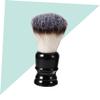 Didiseaon 3pcs Beard Brush Men Resin Handle Nylon Bristles Beard Cleaning Brush Portable Styling for Daily Use view 3