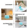 Healeved 2pcs Organizer Box Portable Storage Case for Outdoor Tampon Holder Case view 2