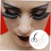 Angoily 9pcs Tweezers Professional for Eyebrows and Facial Hair Oblique Point Easy to Clean and Shape Your Eyebrows view 2