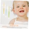 FRCOLOR 8pcs Silicone Toothbrush for Boy Girl Years Old Training Toothbrush Suction Base for Boy Girl view 4