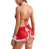 FGUUTYM Women Sexy Custom Lace MaidAdults Cosplay Sexy Role Play Plus Lingerie Costumes Underwear Ladies Sexy (B, S) view 2