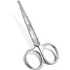 selcouth yyds Stainless Steel Nose Hair Scissors for Men Women Trimming Facial Hair Eyebrow Ear Hair view 1